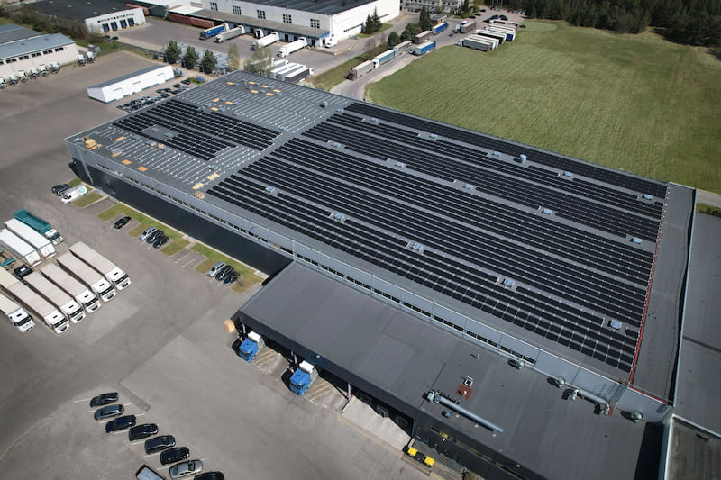1,4 MW saulės elektrinę SKUBA patikėjo SoliTek
