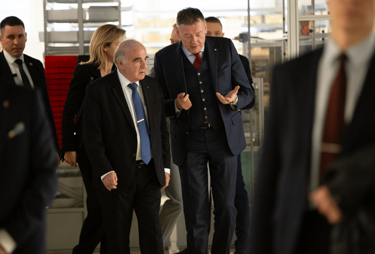 Lietuvoje viešintis Maltos prezidentas George Vella aplankė SoliTek