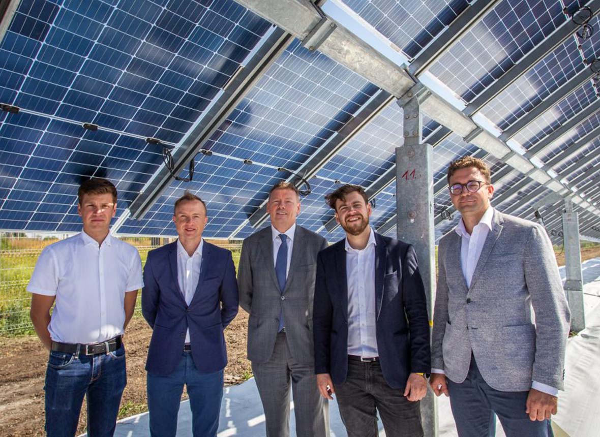 SoliTek atidarė moderniausią Europoje 2MW galios saulės elektrinę