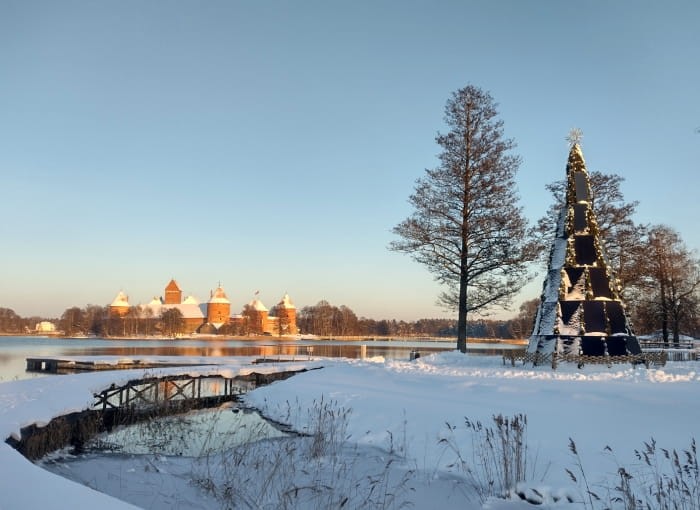 Christmas solar tree Solitek, Trakai