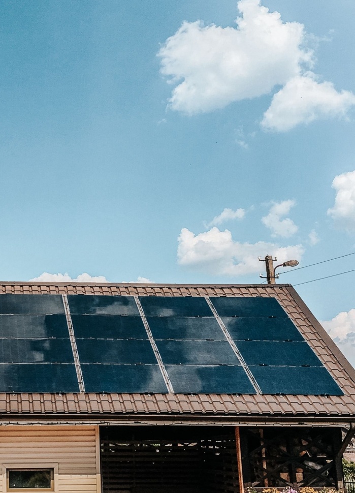 Koks stogas tinkamas saulės elektrinei?